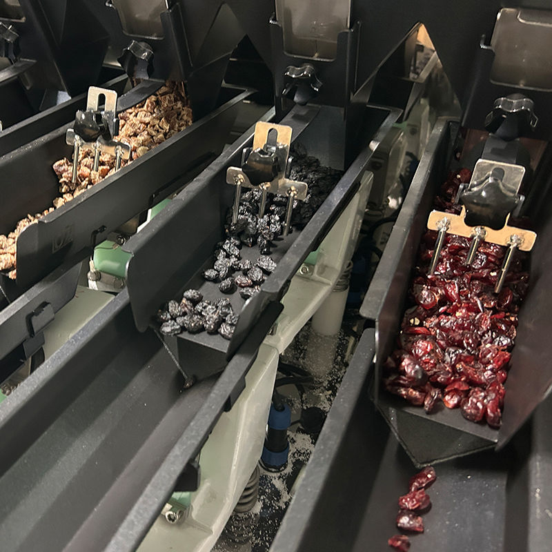 TOUPACK स्वचालित प्री-बैग स्नैक पैकेजिंग मशीन मिश्रित नट्स पैकेजिंग मशीन मिश्रित सूखे फल पैकेजिंग मशीन