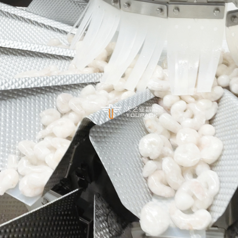 1 किलो 2 किलो चिकन पोल्ट्री नगेट्स विंग्स मीट प्रीमेड पाउच मल्टीहेड वेइजर स्टैंड अप पाउच रोटरी फिल सील पैकिंग मशीन