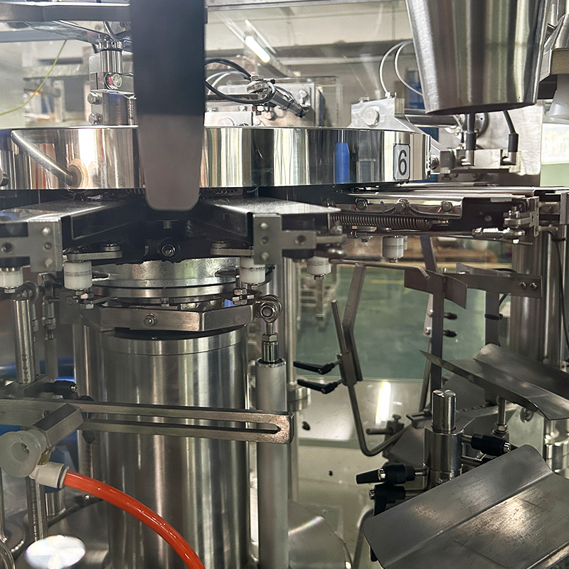 Automatic Multihead Weigher Packing Machine for Food Application with 5-50 Bag/min Speed and Plastic Packaging