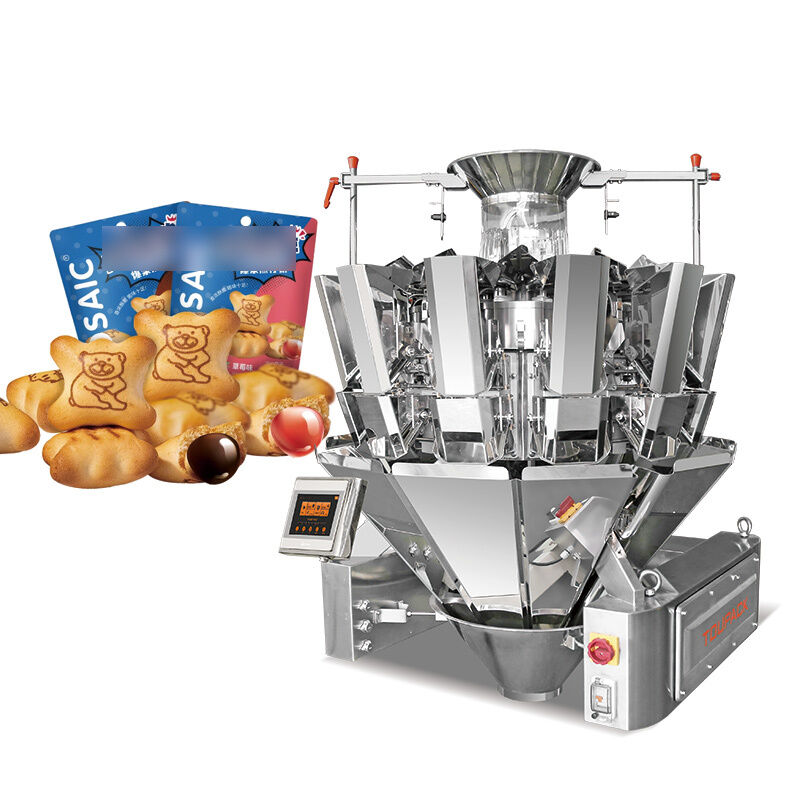 High Capacity Vertical Packaging Machine Snack Sachet Granule Weighing and Filling Machine Automatic Bean Filling Machine