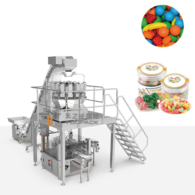 ऑटोमैटिक डिब्बाबंद पैकेजिंग मशीन डिब्बाबंद पैकेजिंग मशीन वैक्यूम और नाइट्रोजन गैस फ्लशिंग मशीन सिलेंडर डिब्बाबंद पैकेजिंग के लिए