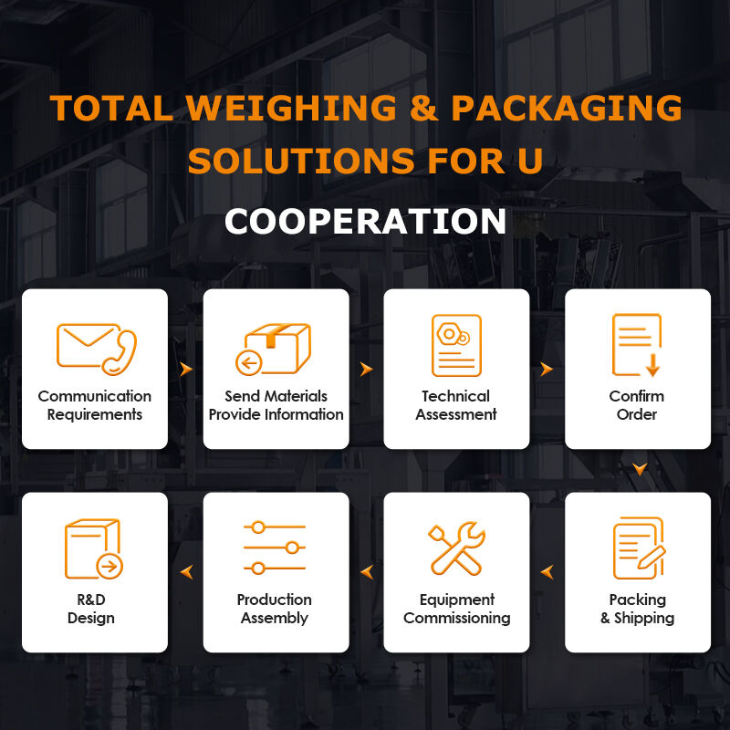 मिश्रित सामग्री वाले डॉग फूड उत्पादन लाइन के लिए उच्च सटीकता पालतू भोजन वजन पैकिंग मशीन