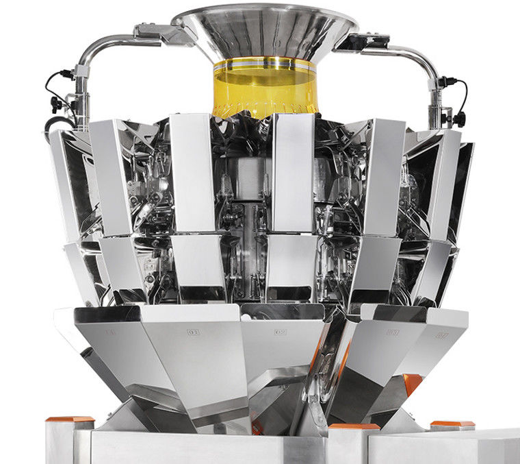 ओटमील बिस्किट के लिए 0.8L 1.6L मल्टीहेड वेइगर सभी एक पैकेजिंग में: