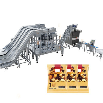 स्वचालित भरने वाली पैकिंग मशीन 20 हेड 24 हेड मिक्सिंग मल्टीहेड मेघेर