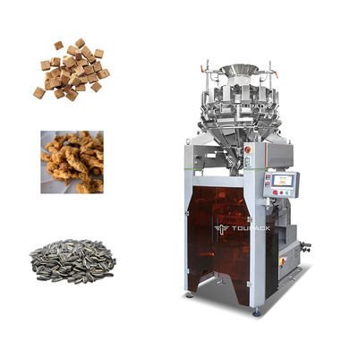 तरबूज के बीज दानेदार मांस जर्की ऑल इन वन वेइंग पैकेजिंग मशीन 14 हेड