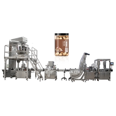 220V 50Hz PLC कंट्रोल ड्रिंक कैन फिलिंग मशीन स्टेनलेस स्टील सामग्री