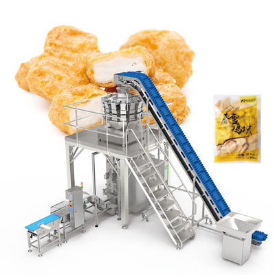 जमे हुए खाद्य पदार्थों की स्वचालित पैकेजिंग मशीन