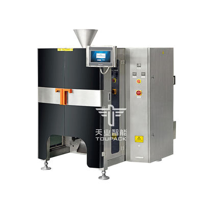 बैग पैकेजिंग मशीन क्षैतिज में उच्च संवेदनशीलता 380V 70बैग / न्यूनतम बैग: